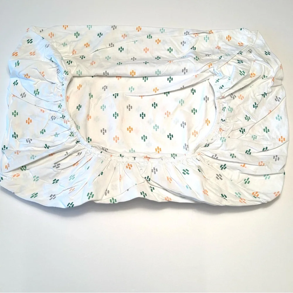Cloud Island 2 Fitted Crib Sheet Bundle Modern Boho Geometric Diamond Pattern